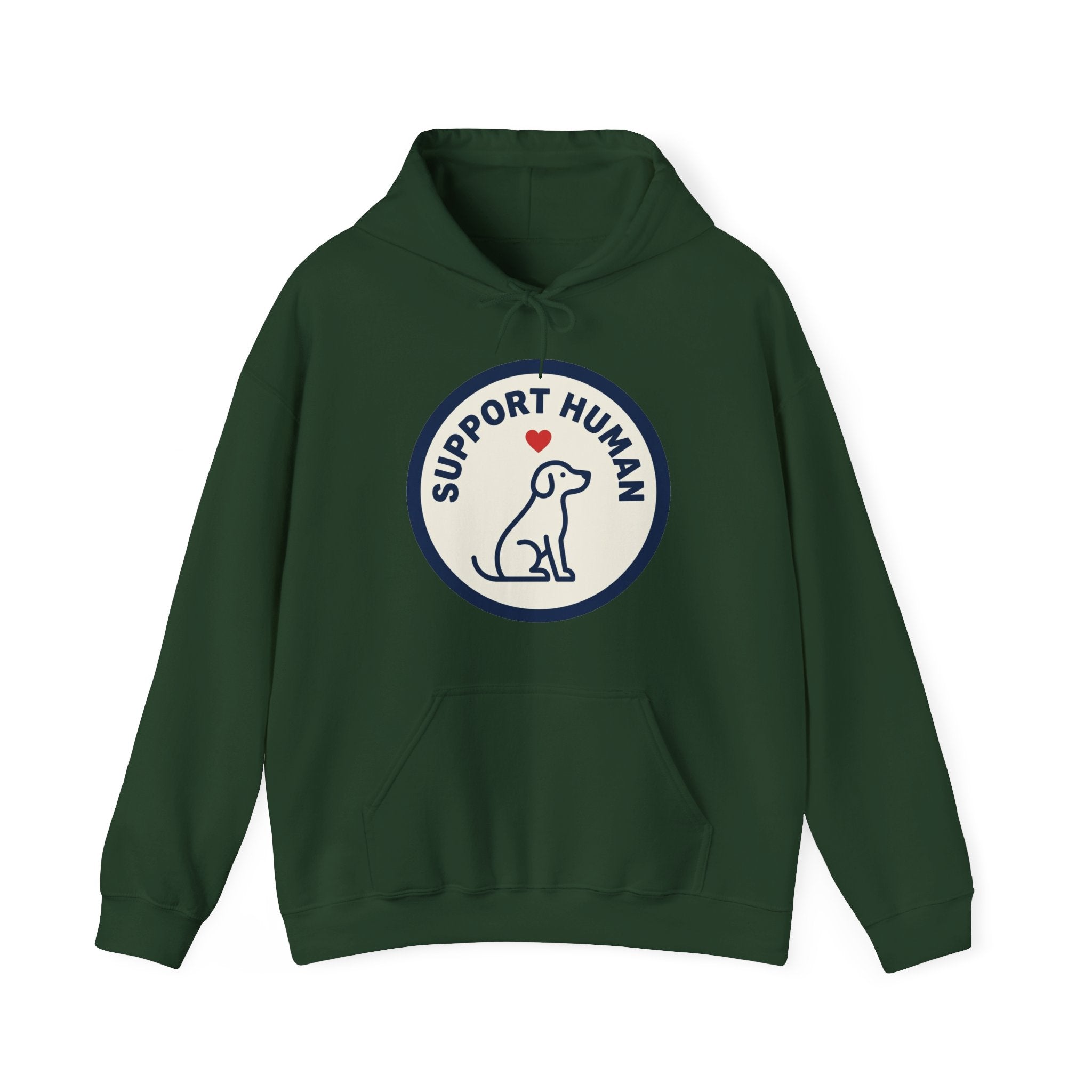 Emotional Support Human Printed Hoodie | 2 Matchy Mutts