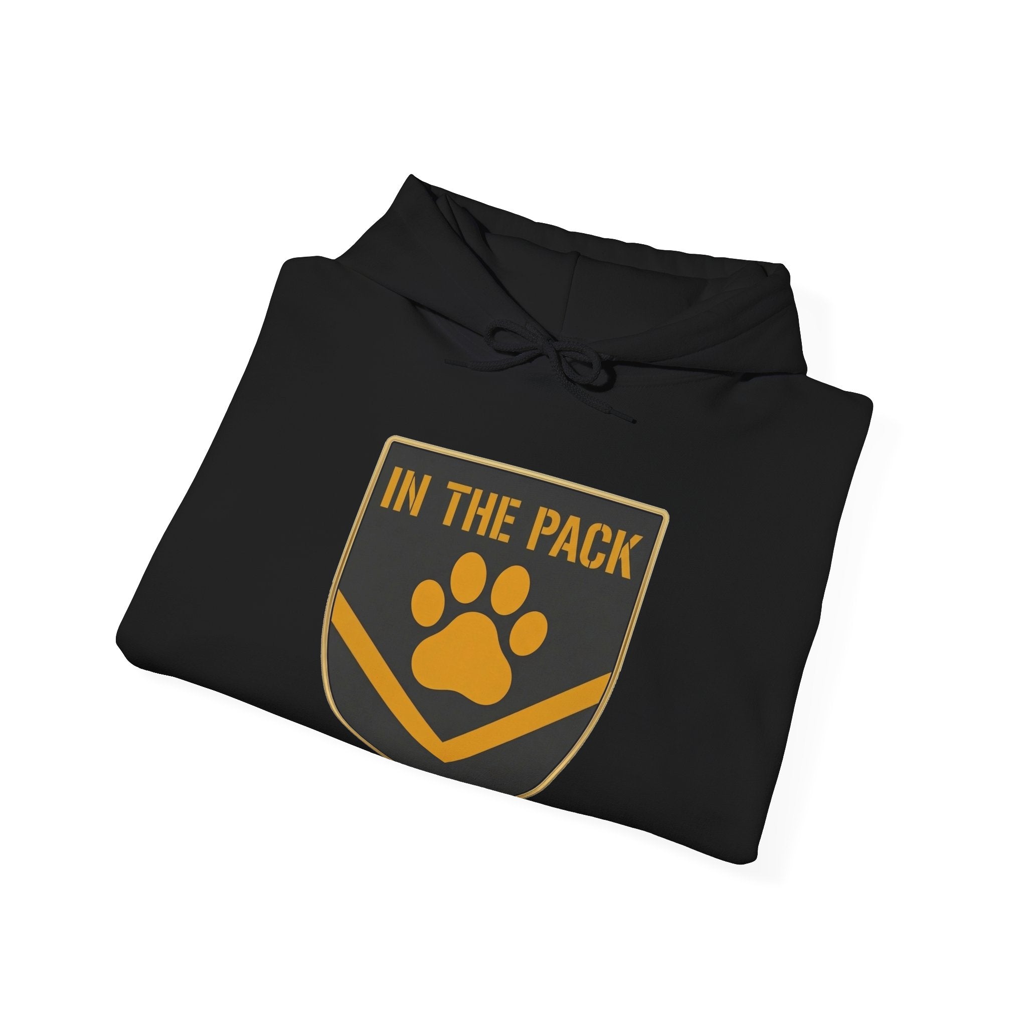 In The Pack Shield Hoodie (Charcoal)