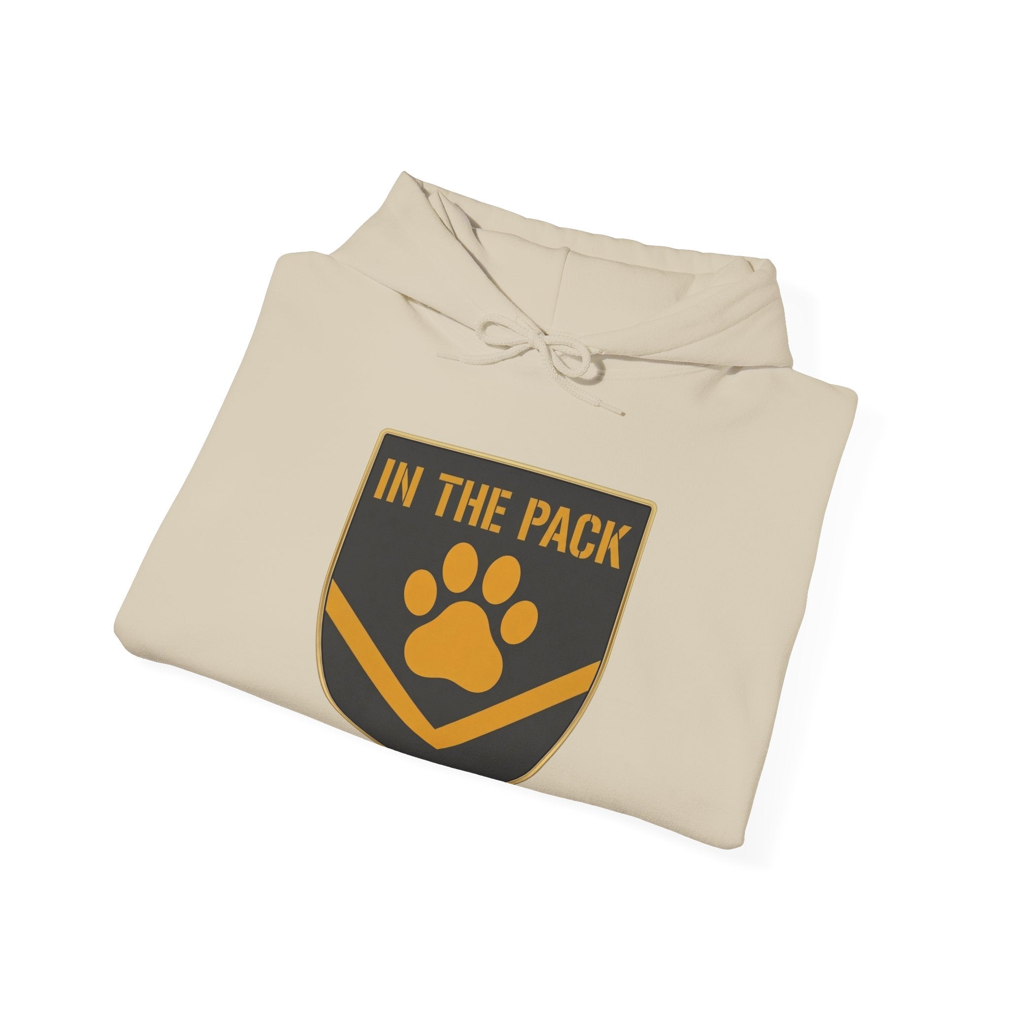 In The Pack Shield Hoodie (Charcoal)