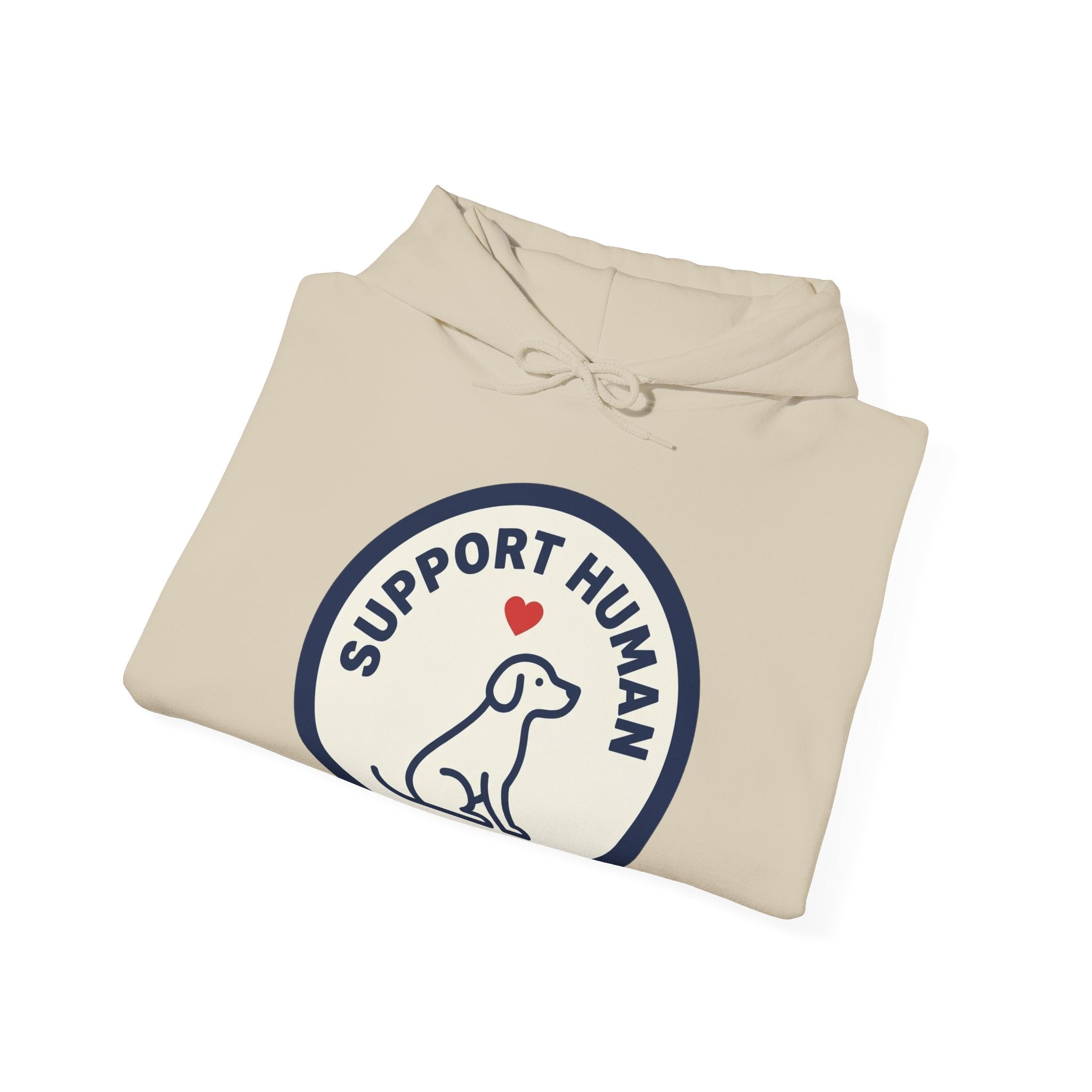Emotional Support Human Printed Hoodie | 2 Matchy Mutts