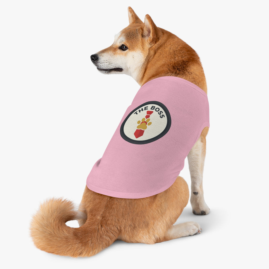 The Boss Pet Tank | 2 Matchy Mutts