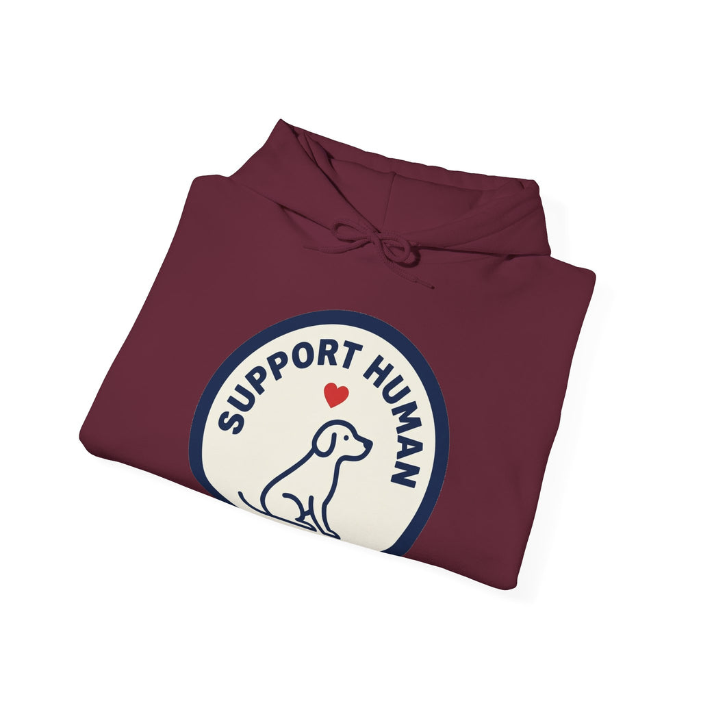 Emotional Support Human Printed Hoodie | 2 Matchy Mutts