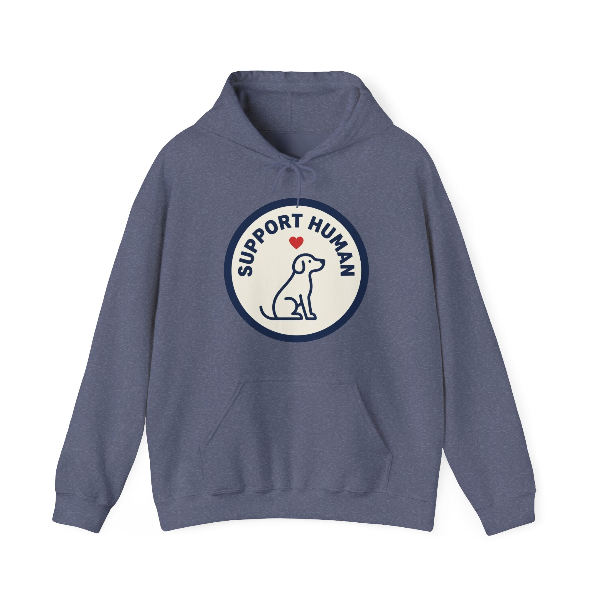 Emotional Support Human Printed Hoodie | 2 Matchy Mutts