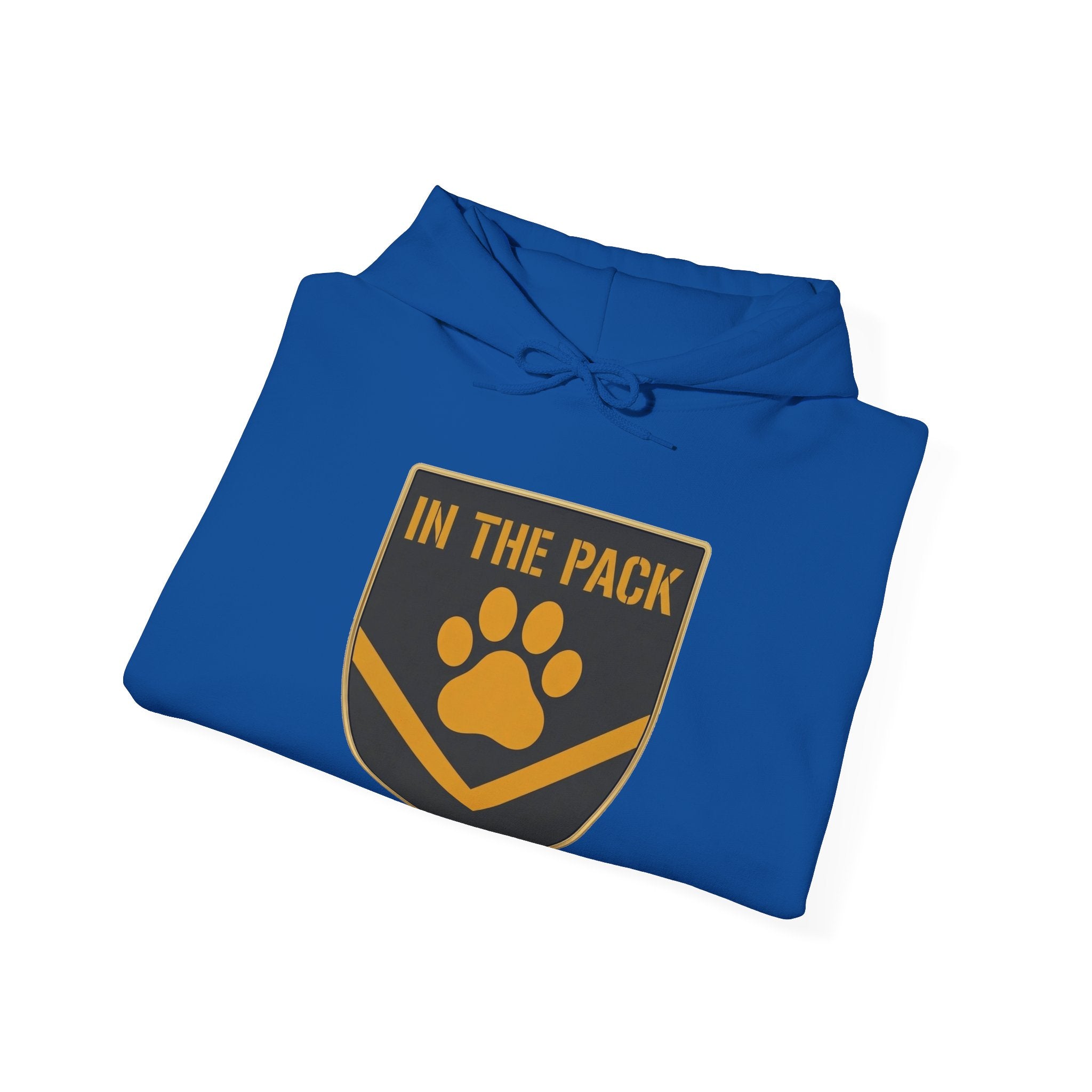 In The Pack Shield Hoodie (Charcoal)