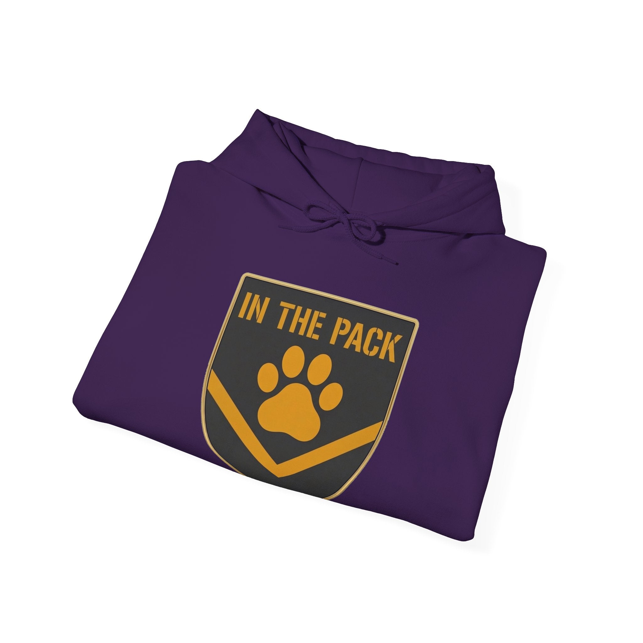 In The Pack Shield Hoodie (Charcoal)