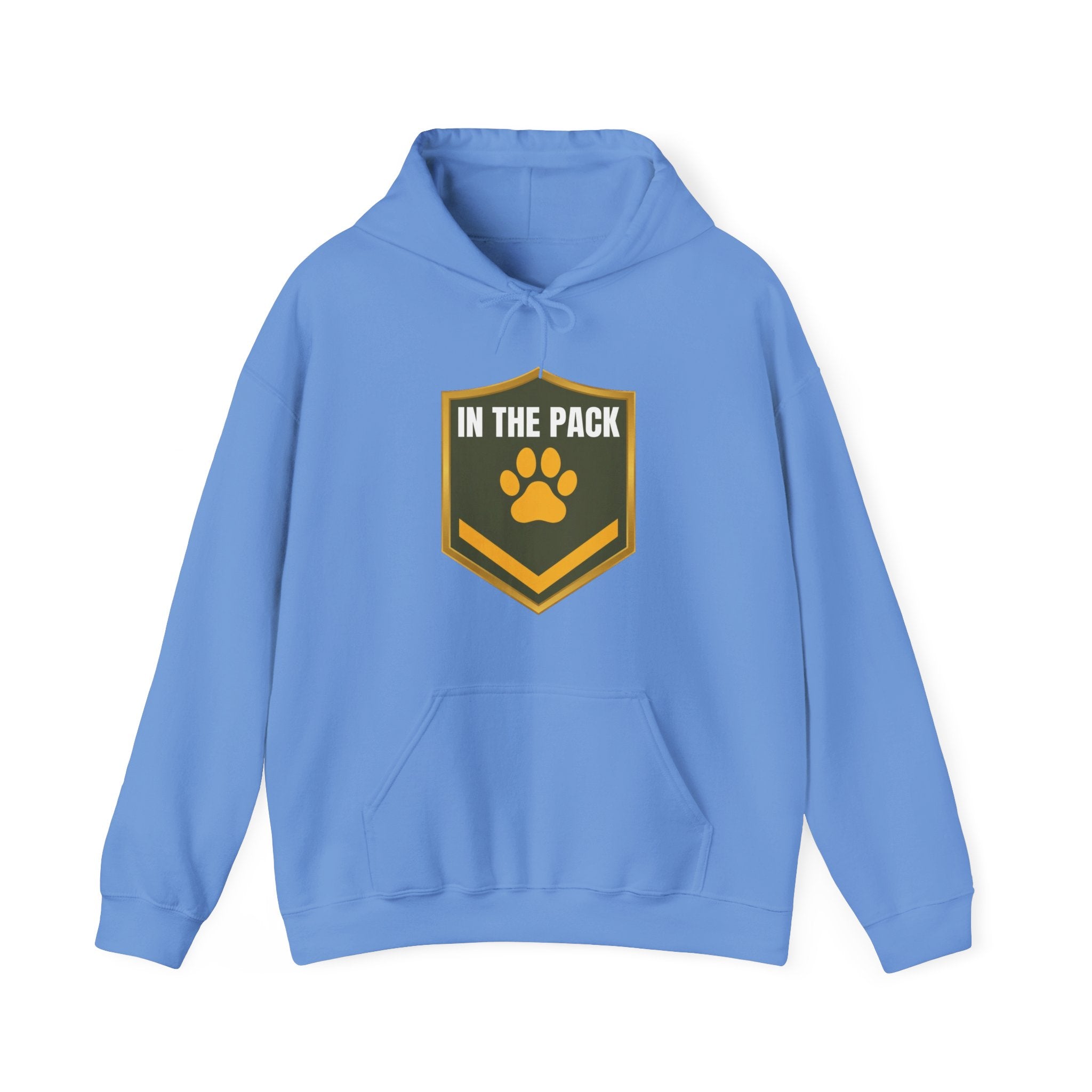 In The Pack Shield Hoodie (Army Green)