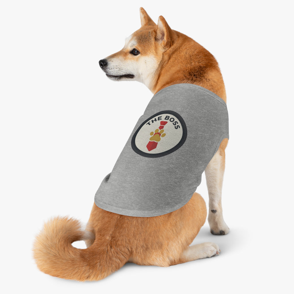 The Boss Pet Tank | 2 Matchy Mutts