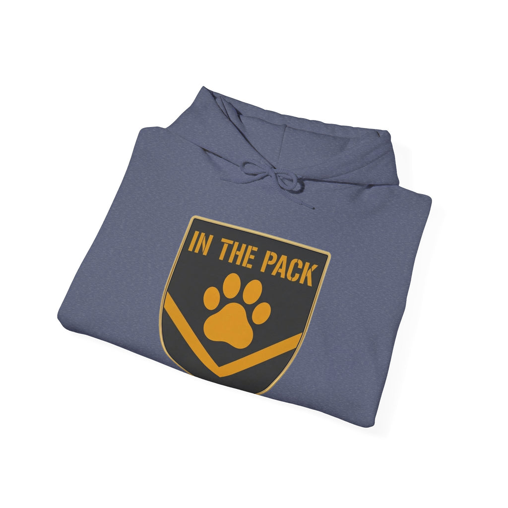 In The Pack Shield Hoodie (Charcoal)