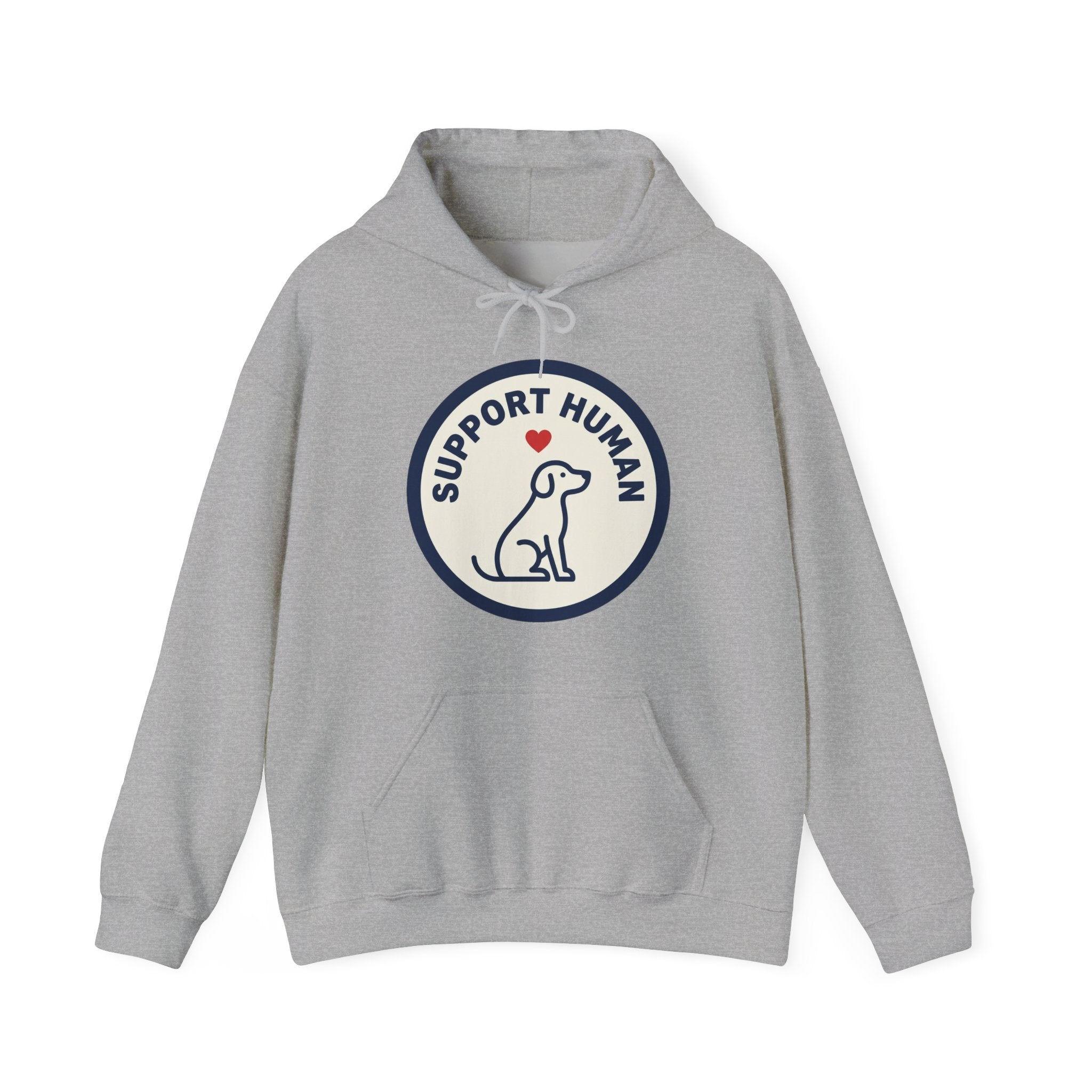 Emotional Support Human Printed Hoodie | 2 Matchy Mutts