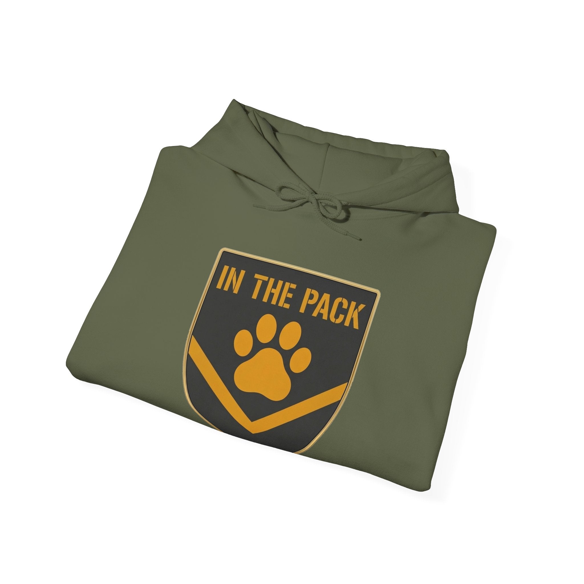 In The Pack Shield Hoodie (Charcoal)