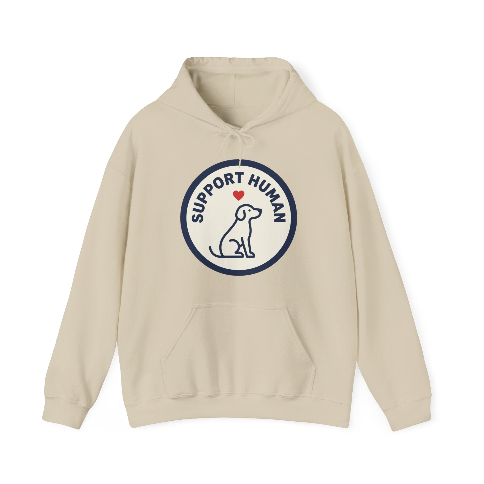 Emotional Support Human Printed Hoodie | 2 Matchy Mutts