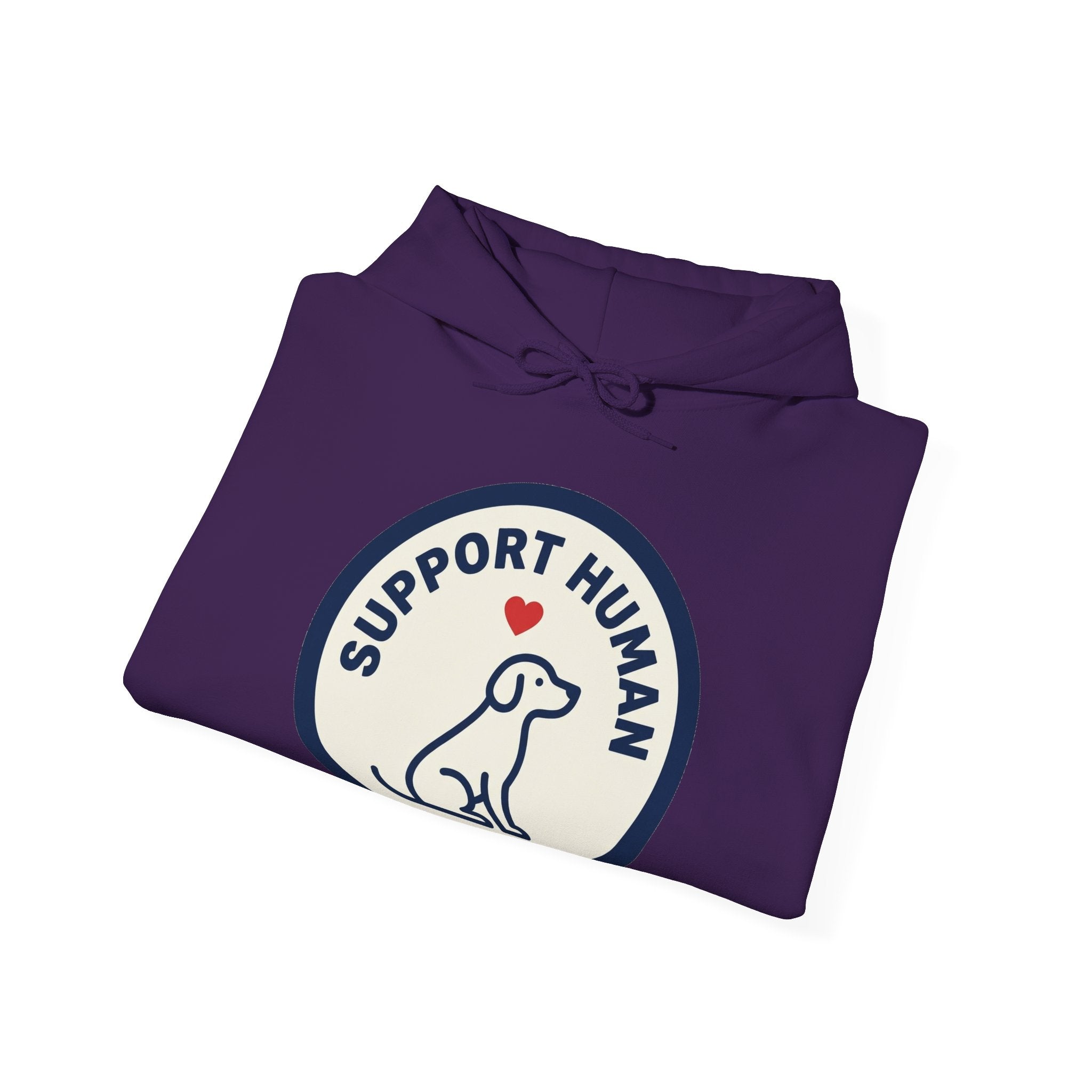 Emotional Support Human Printed Hoodie | 2 Matchy Mutts
