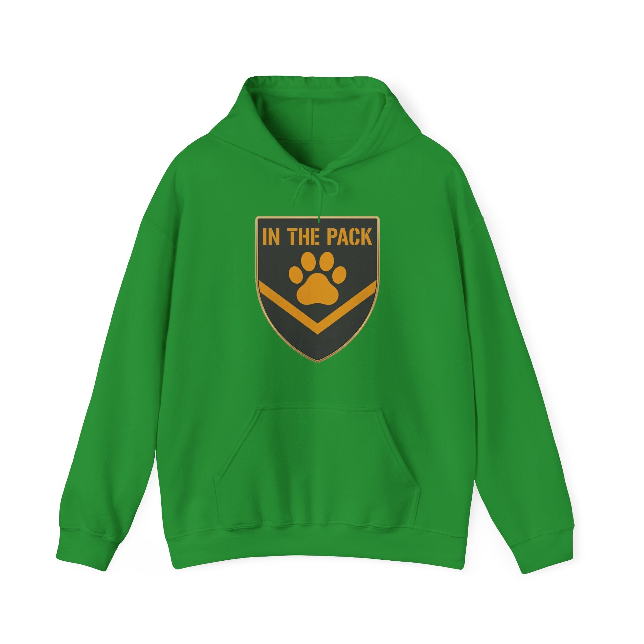 In The Pack Shield Hoodie (Charcoal)