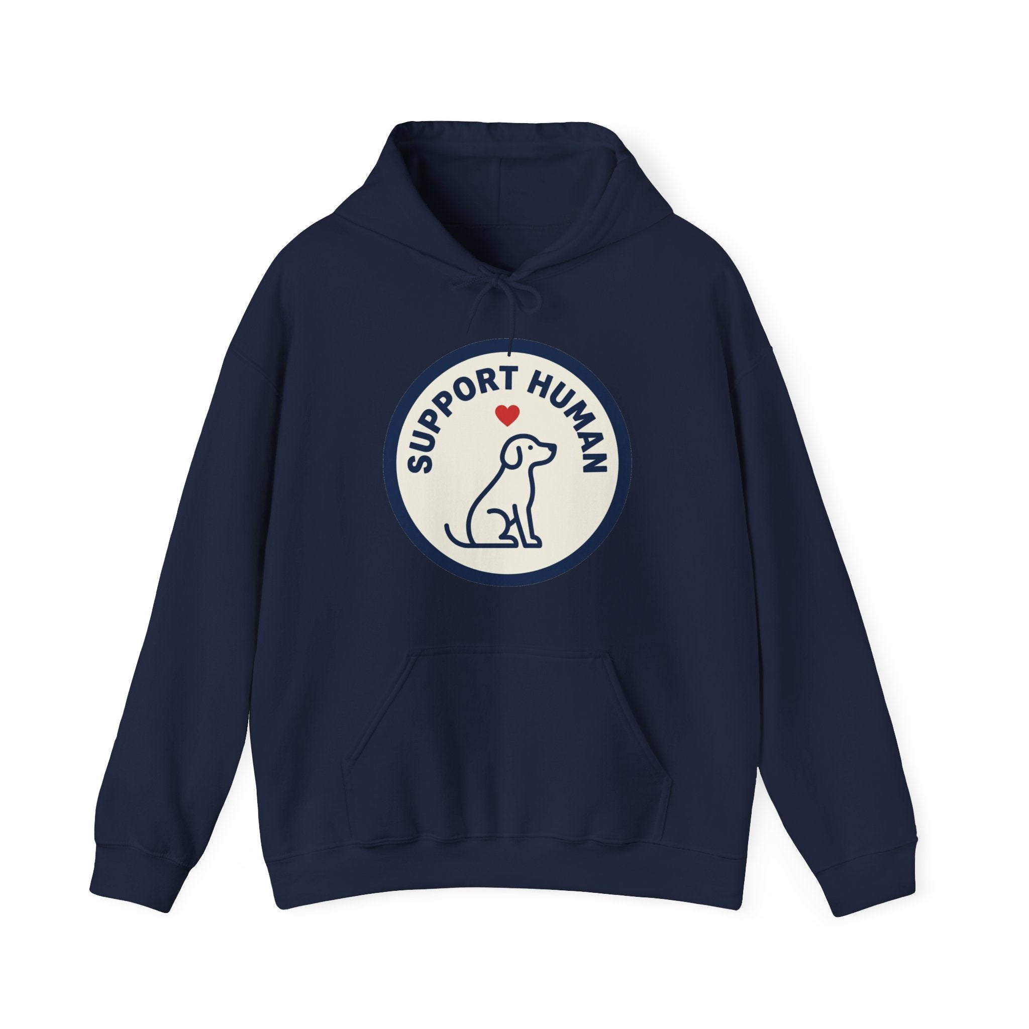 Emotional Support Human Printed Hoodie | 2 Matchy Mutts