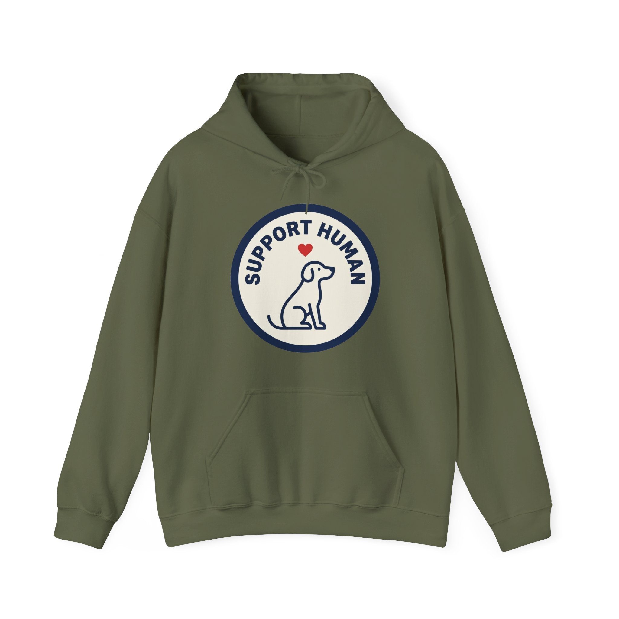 Emotional Support Human Printed Hoodie | 2 Matchy Mutts