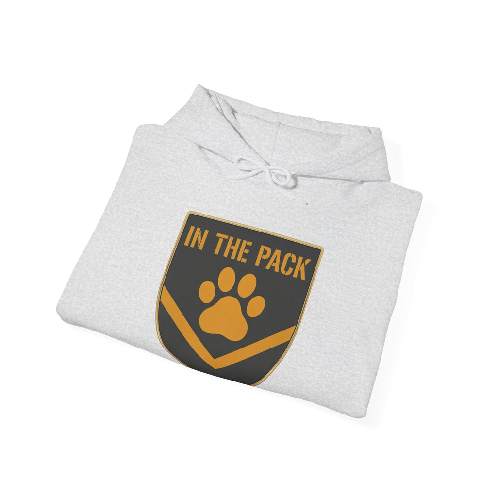 In The Pack Shield Hoodie (Charcoal)