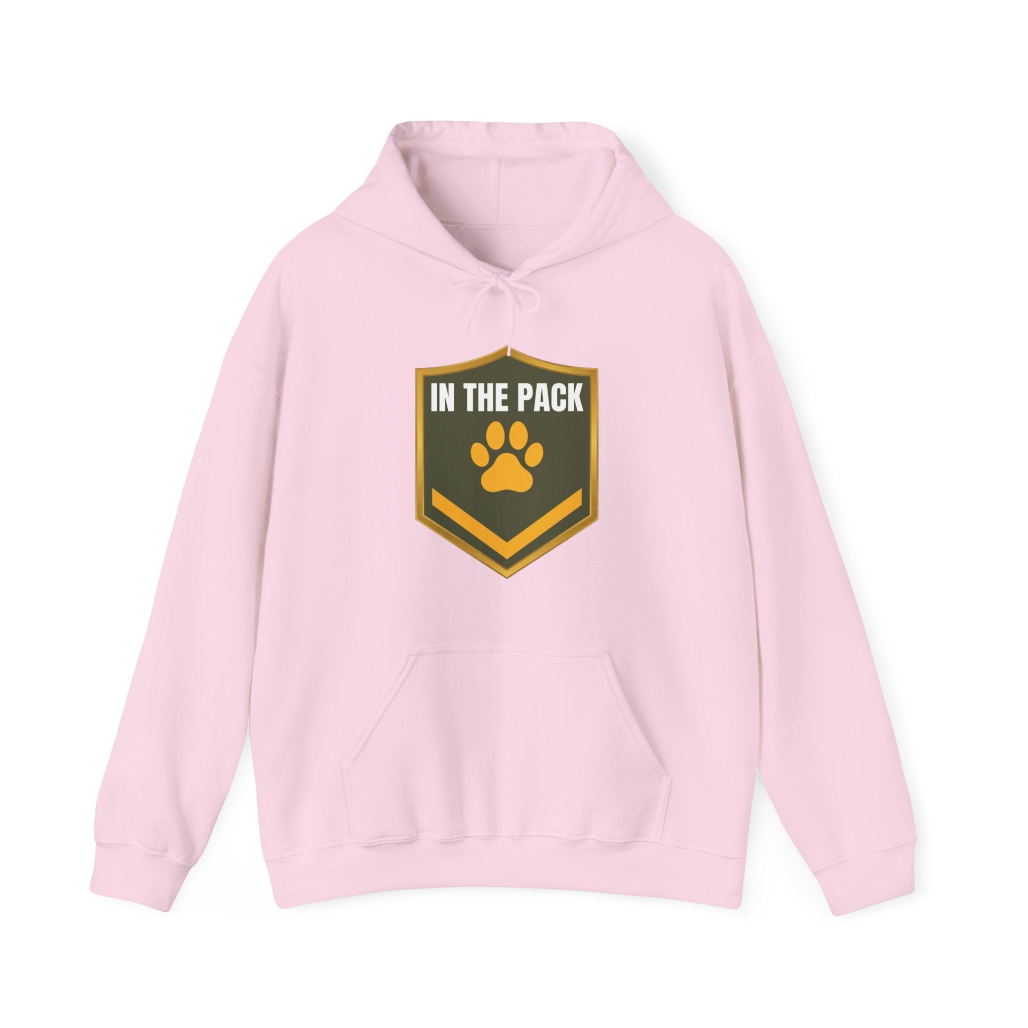 In The Pack Shield Hoodie (Army Green)