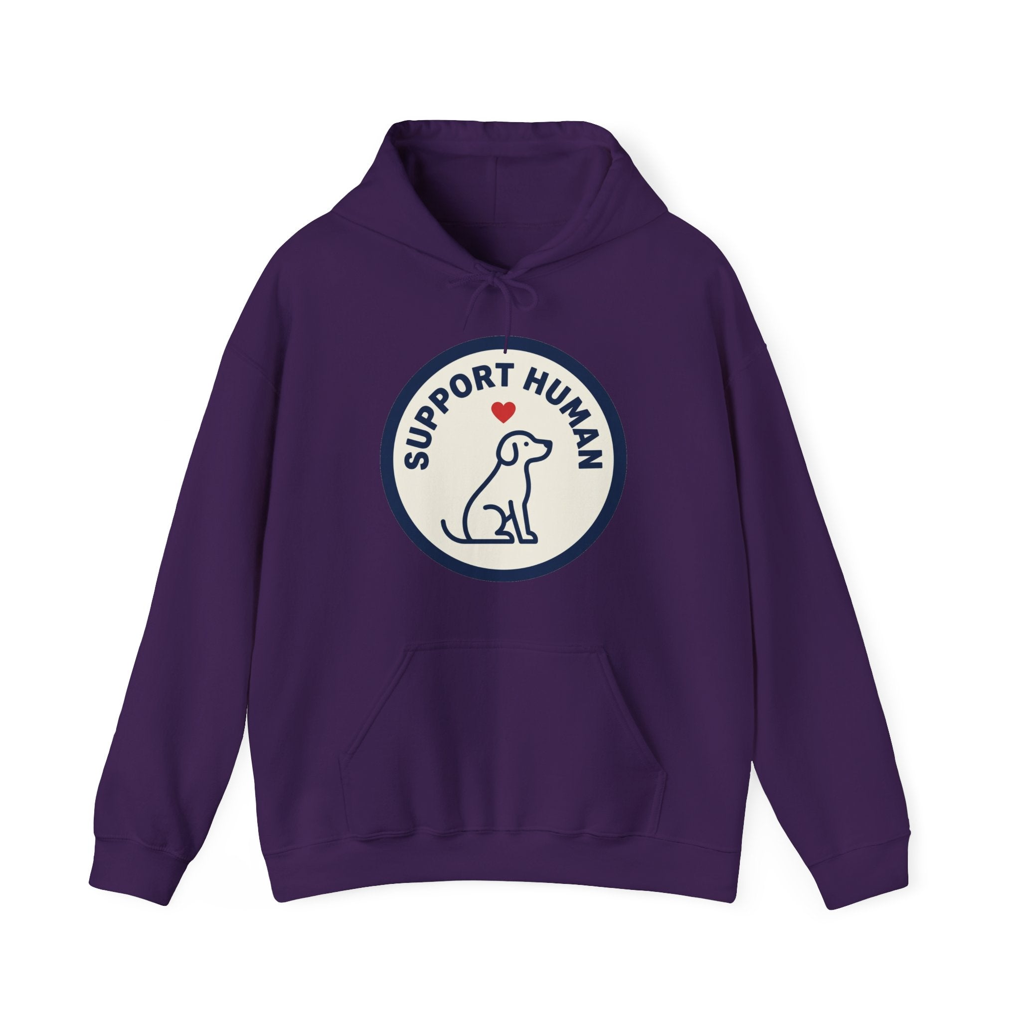 Emotional Support Human Printed Hoodie | 2 Matchy Mutts