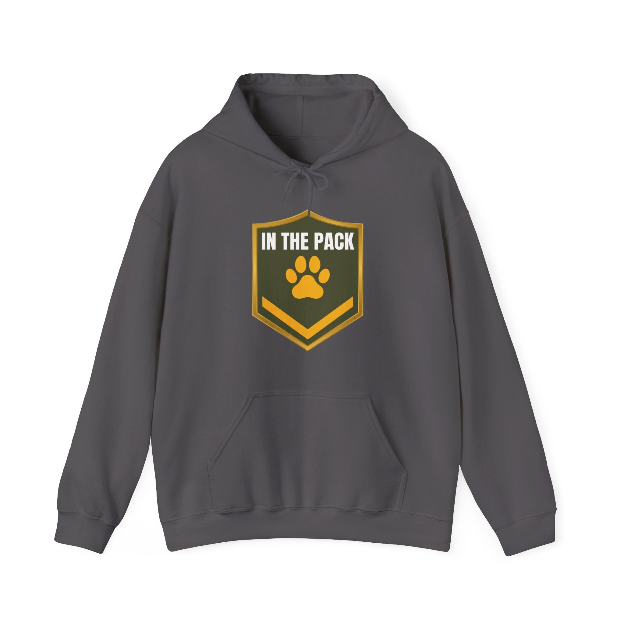 In The Pack Shield Hoodie (Army Green)
