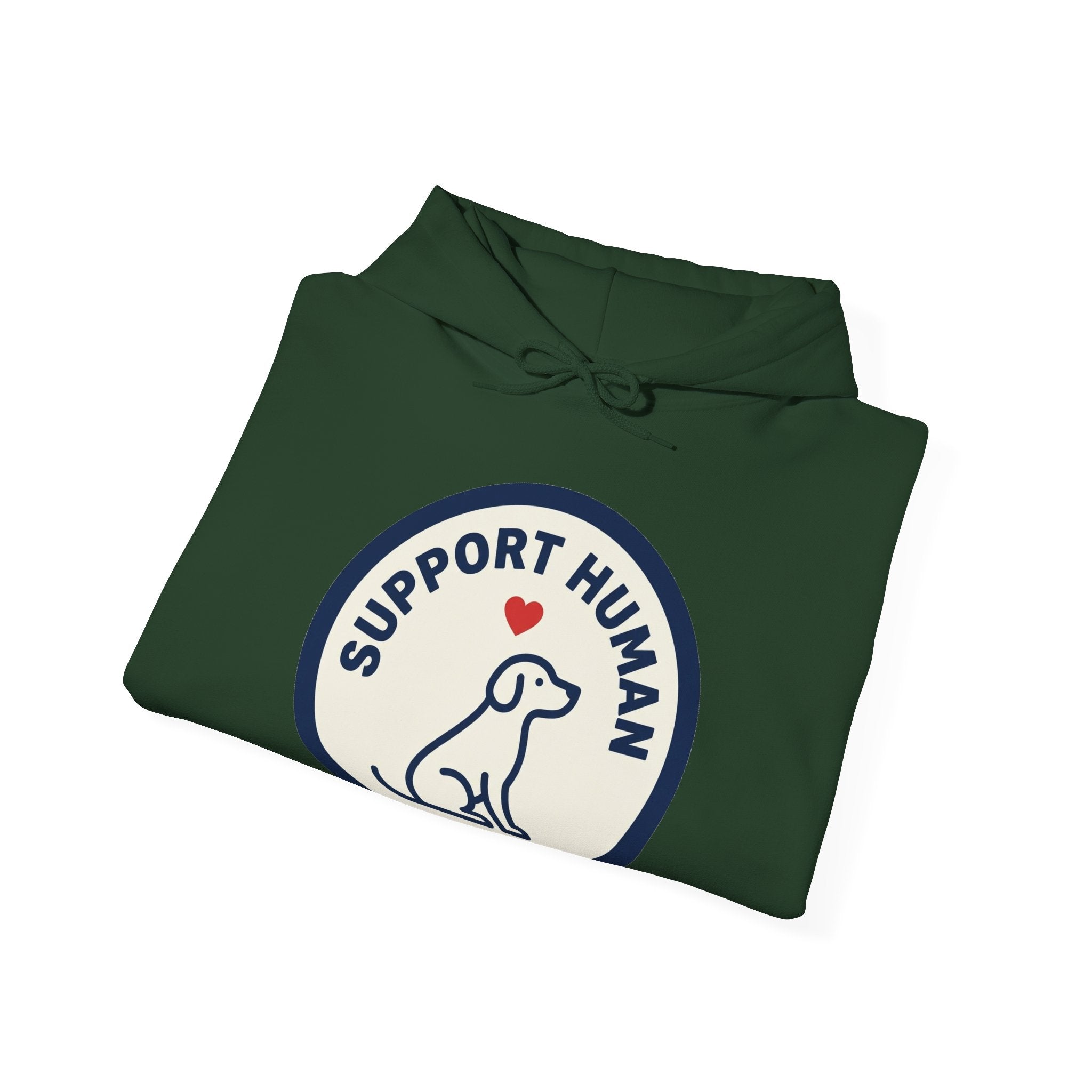 Emotional Support Human Printed Hoodie | 2 Matchy Mutts