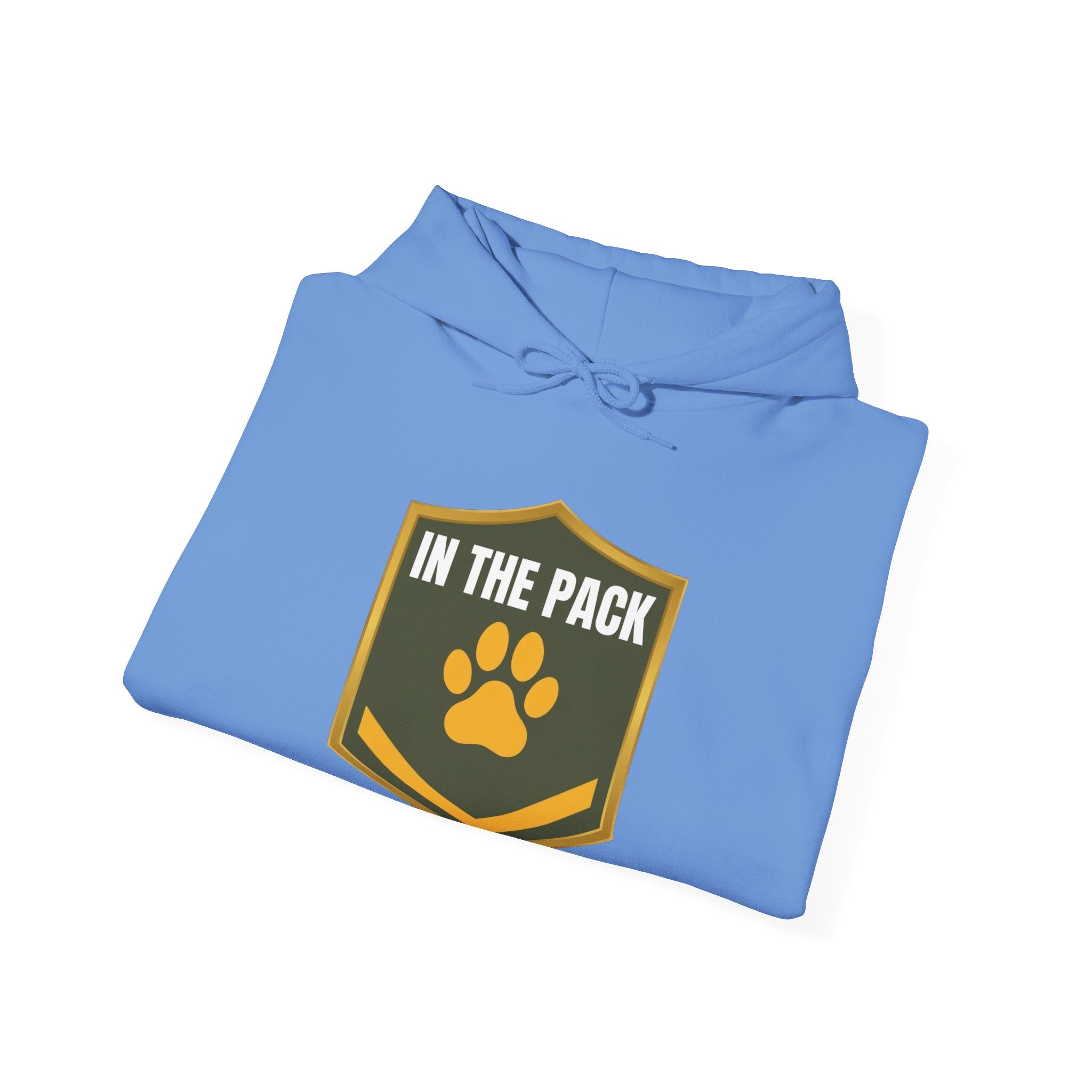 In The Pack Shield Hoodie (Army Green)