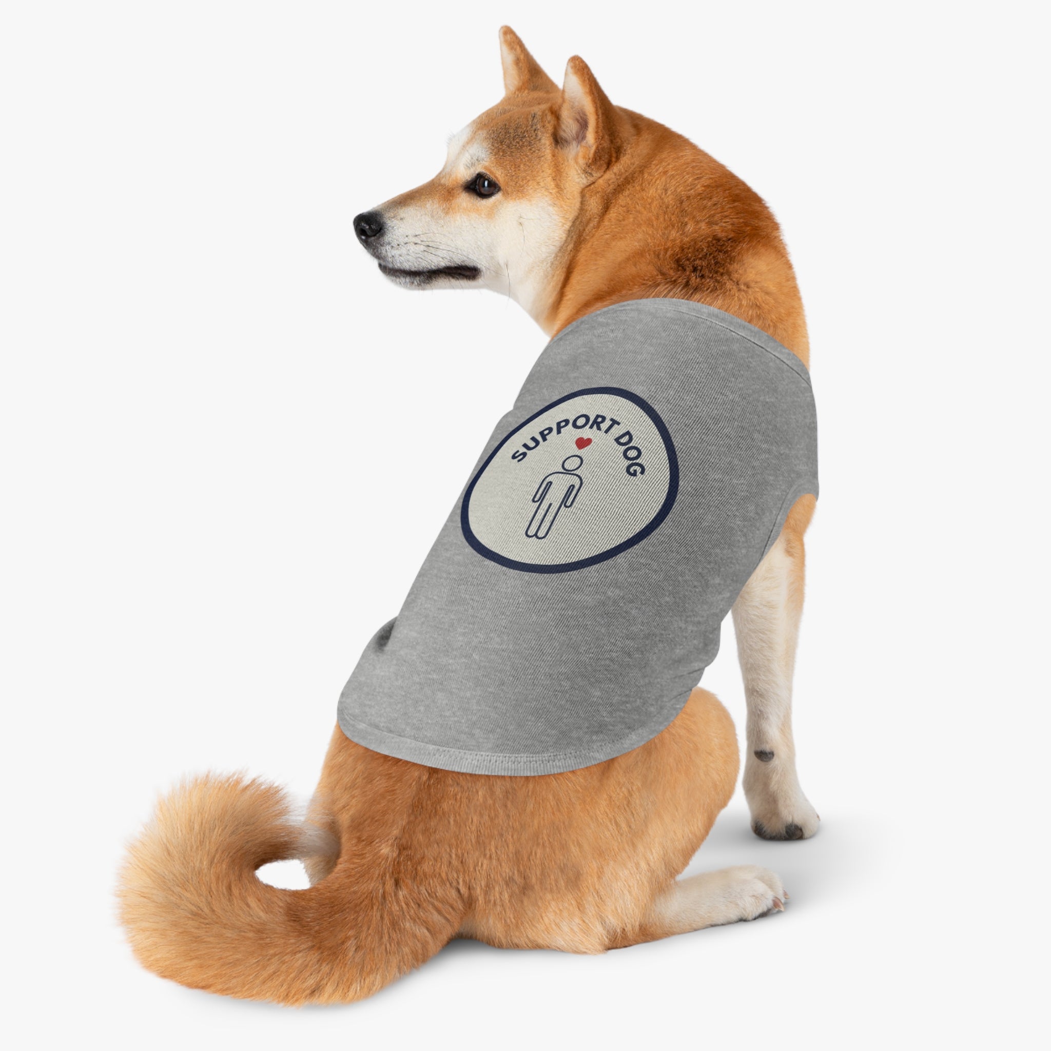 Support Dog Pet Tank | 2 Matchy Mutts