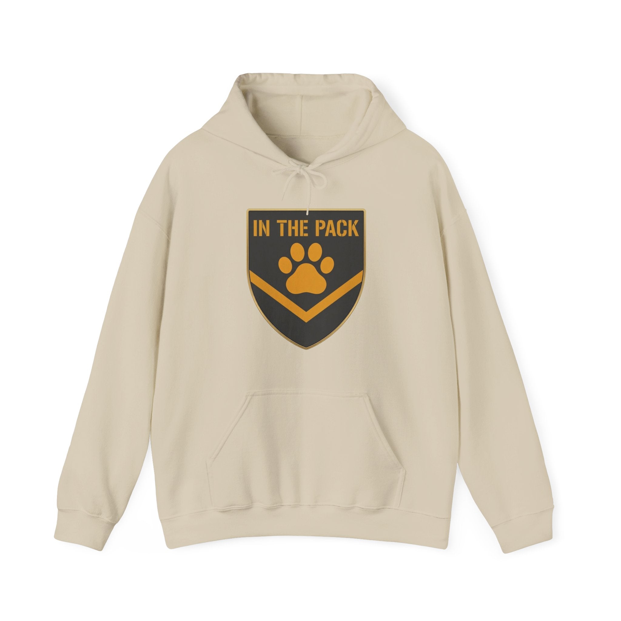 In The Pack Shield Hoodie (Charcoal)