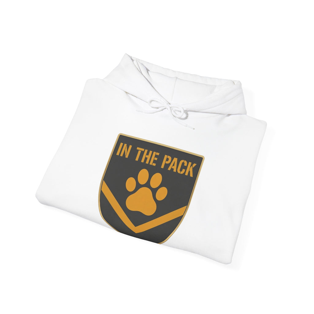 In The Pack Shield Hoodie (Charcoal)