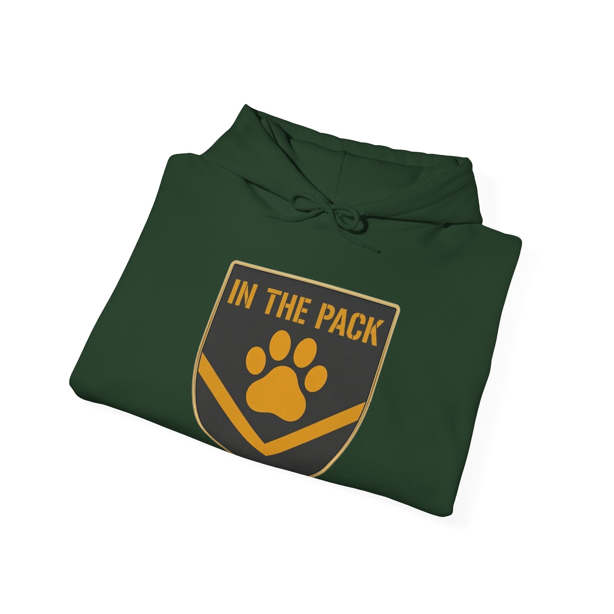 In The Pack Shield Hoodie (Charcoal)