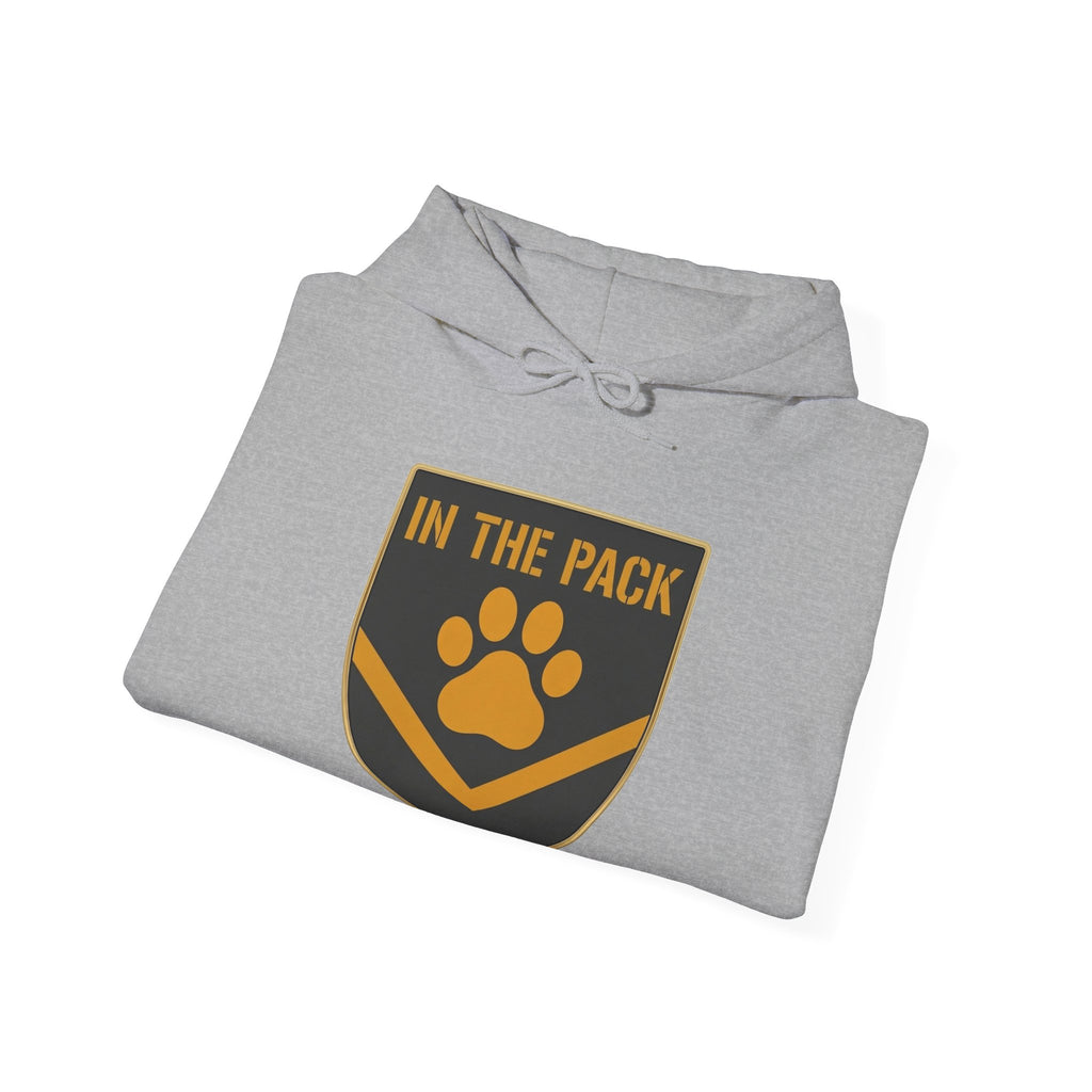 In The Pack Shield Hoodie (Charcoal)
