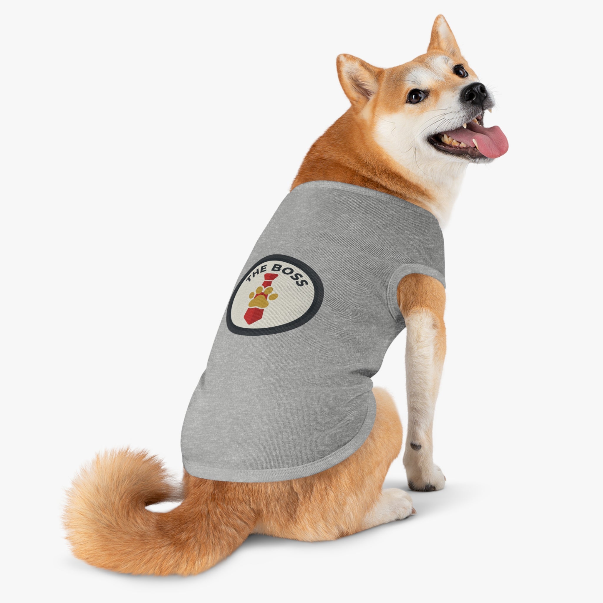 The Boss Pet Tank | 2 Matchy Mutts