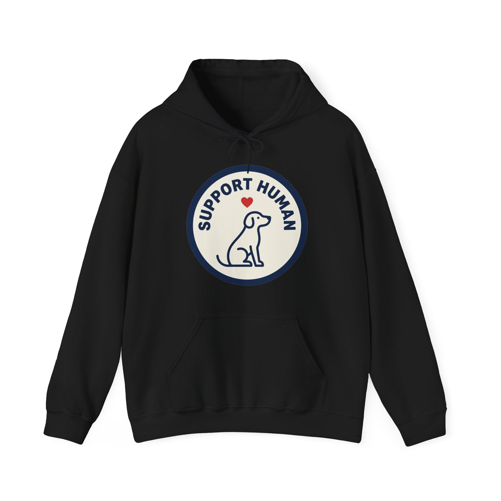 Emotional Support Human Printed Hoodie | 2 Matchy Mutts