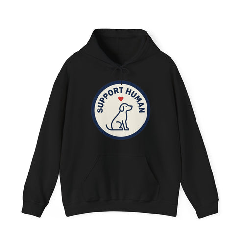 Emotional Support Human Printed Hoodie | 2 Matchy Mutts