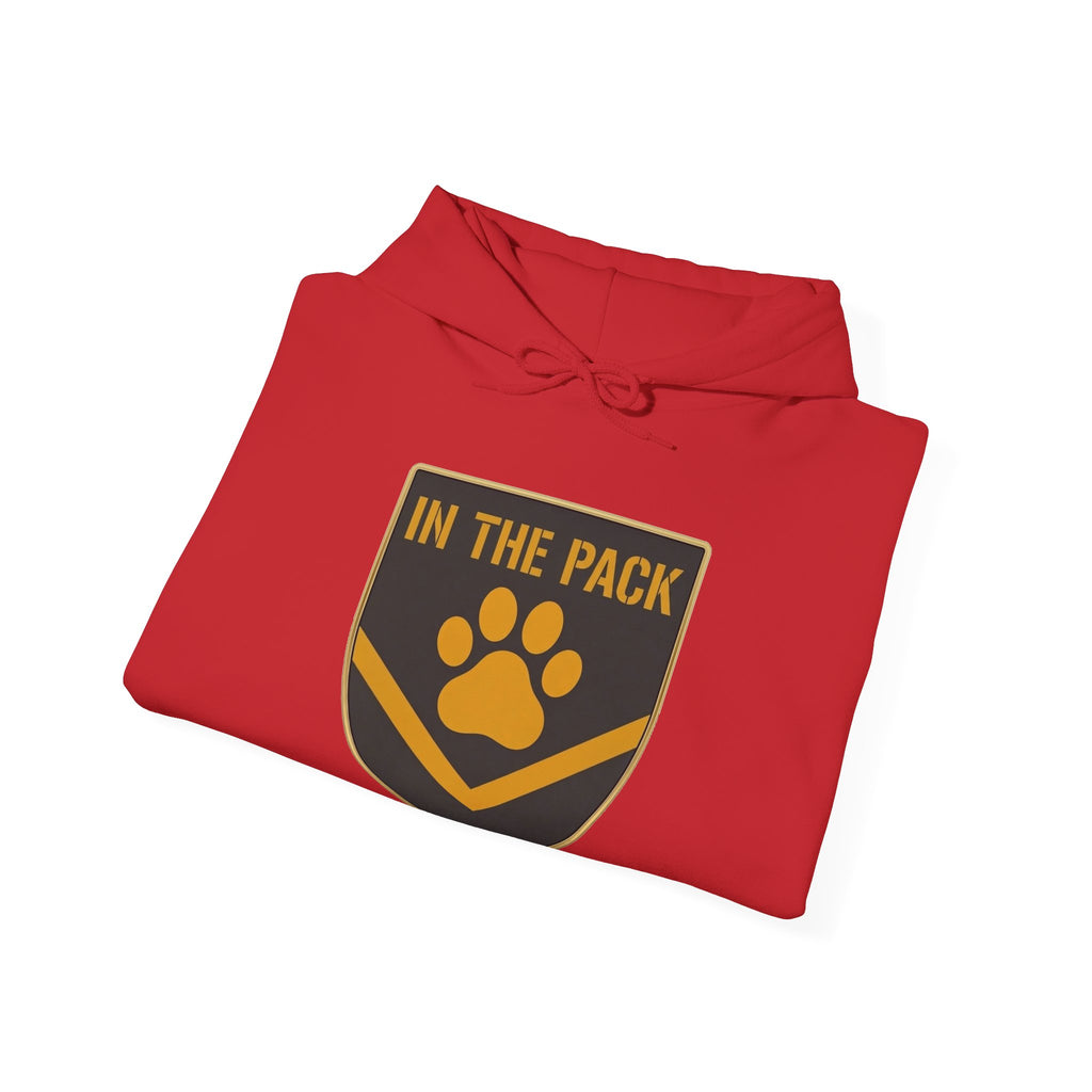 In The Pack Shield Hoodie (Charcoal)
