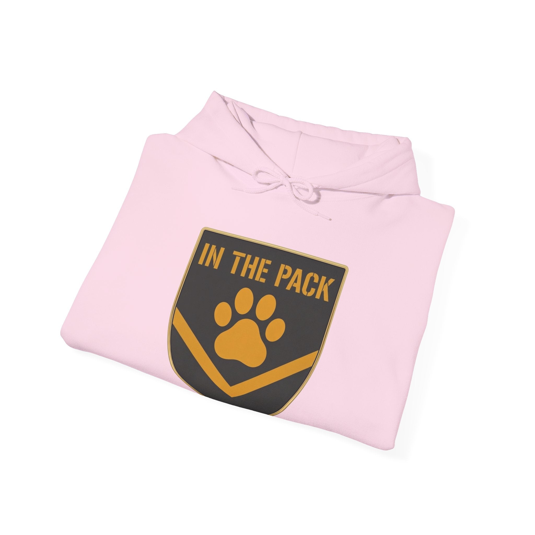 In The Pack Shield Hoodie (Charcoal)