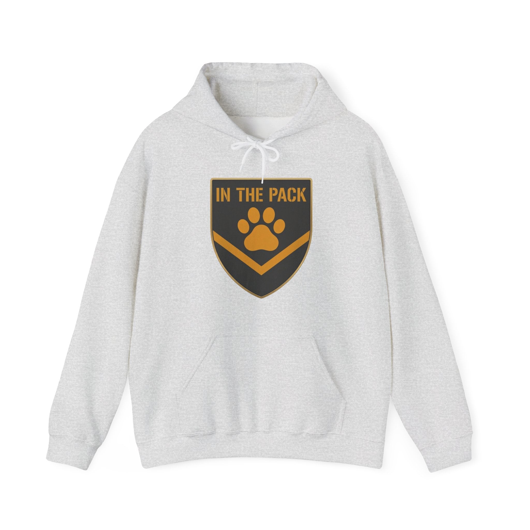 In The Pack Shield Hoodie (Charcoal)