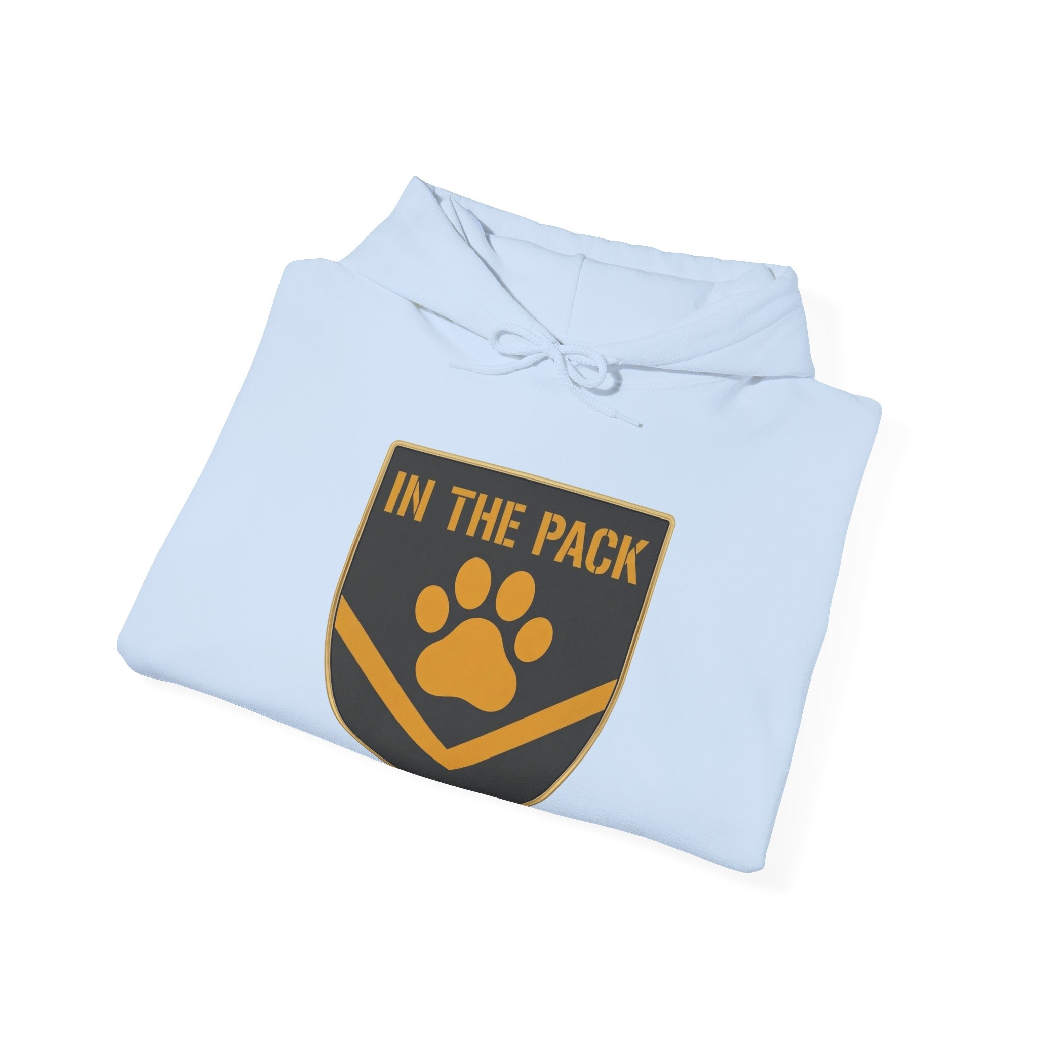 In The Pack Shield Hoodie (Charcoal)