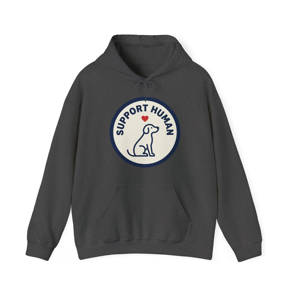 Emotional Support Human Printed Hoodie | 2 Matchy Mutts