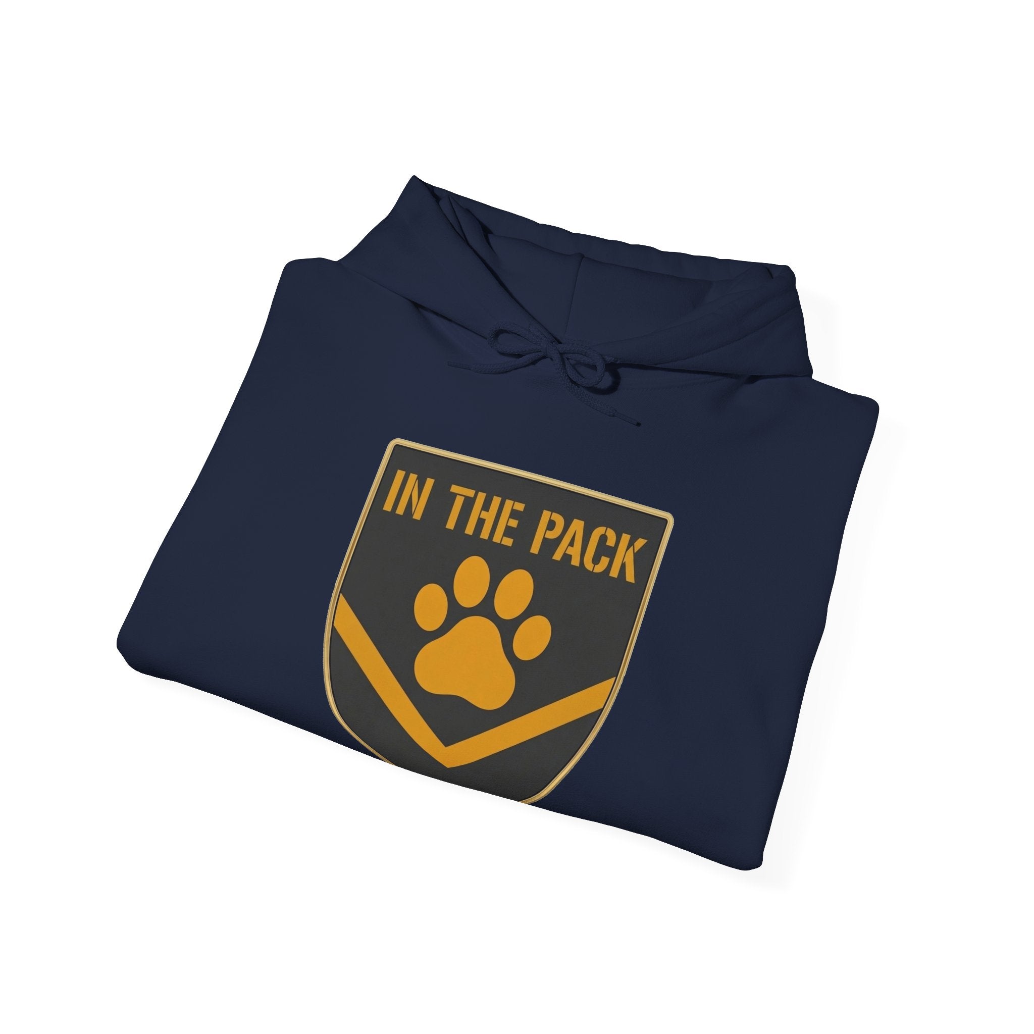 In The Pack Shield Hoodie (Charcoal)