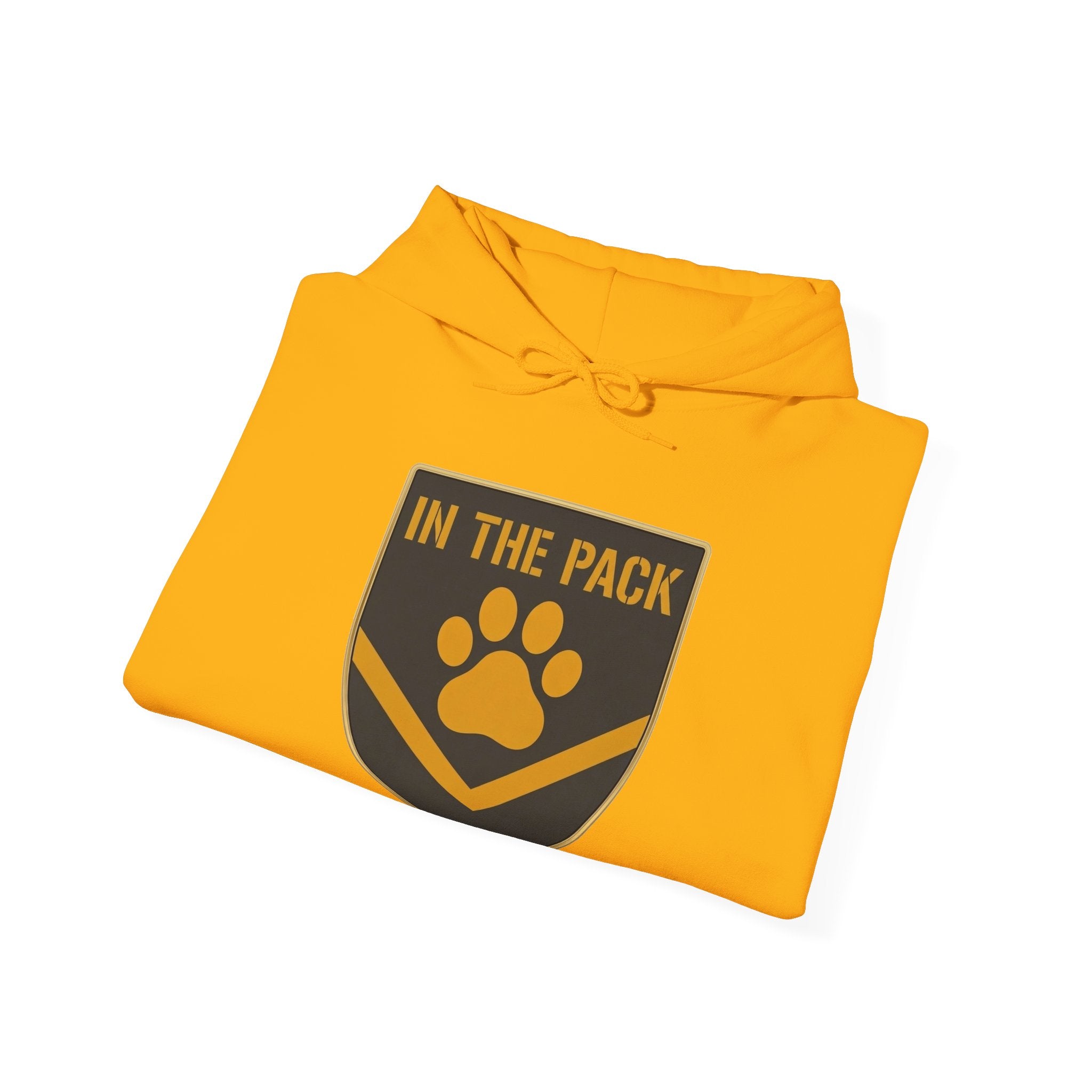 In The Pack Shield Hoodie (Charcoal)