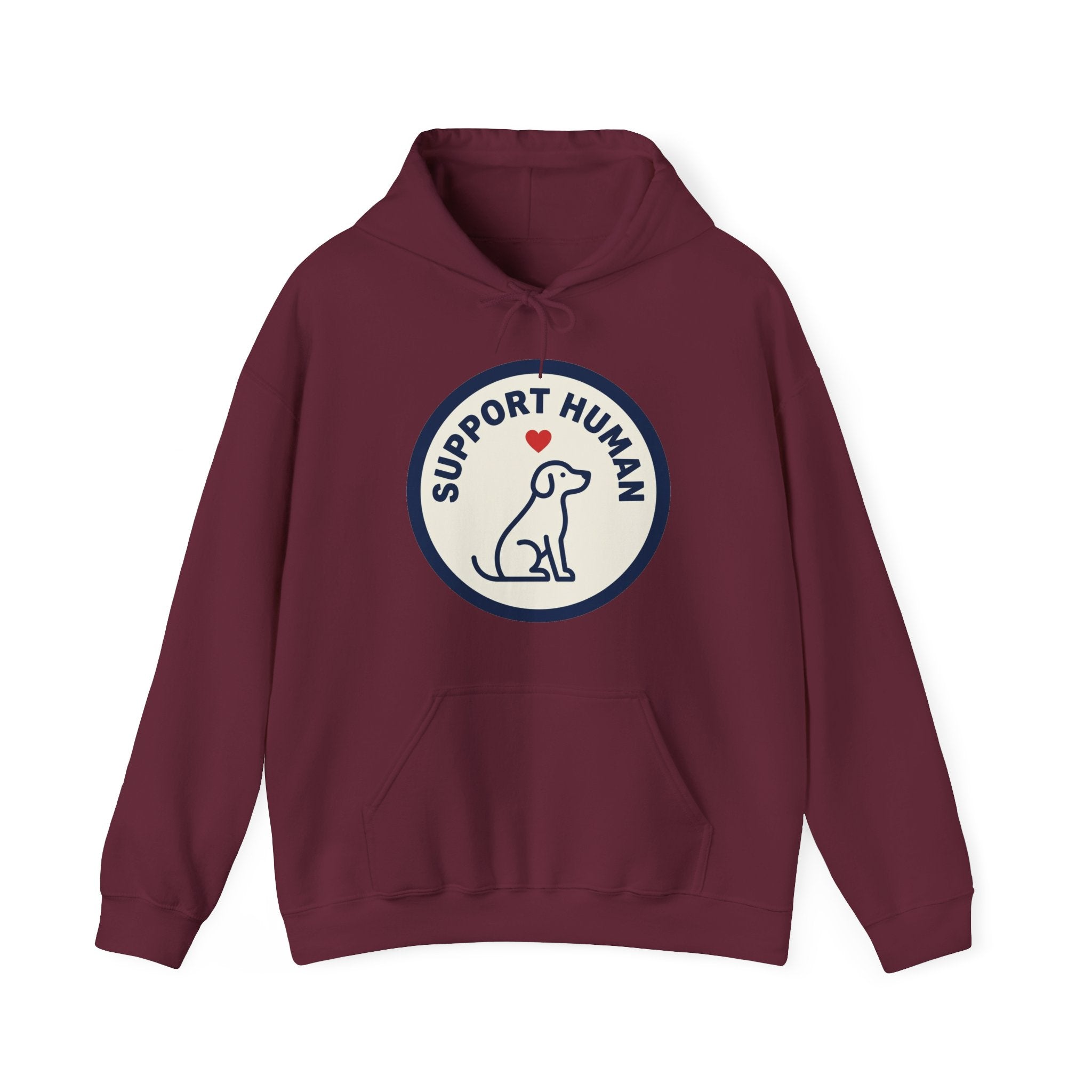 Emotional Support Human Printed Hoodie | 2 Matchy Mutts