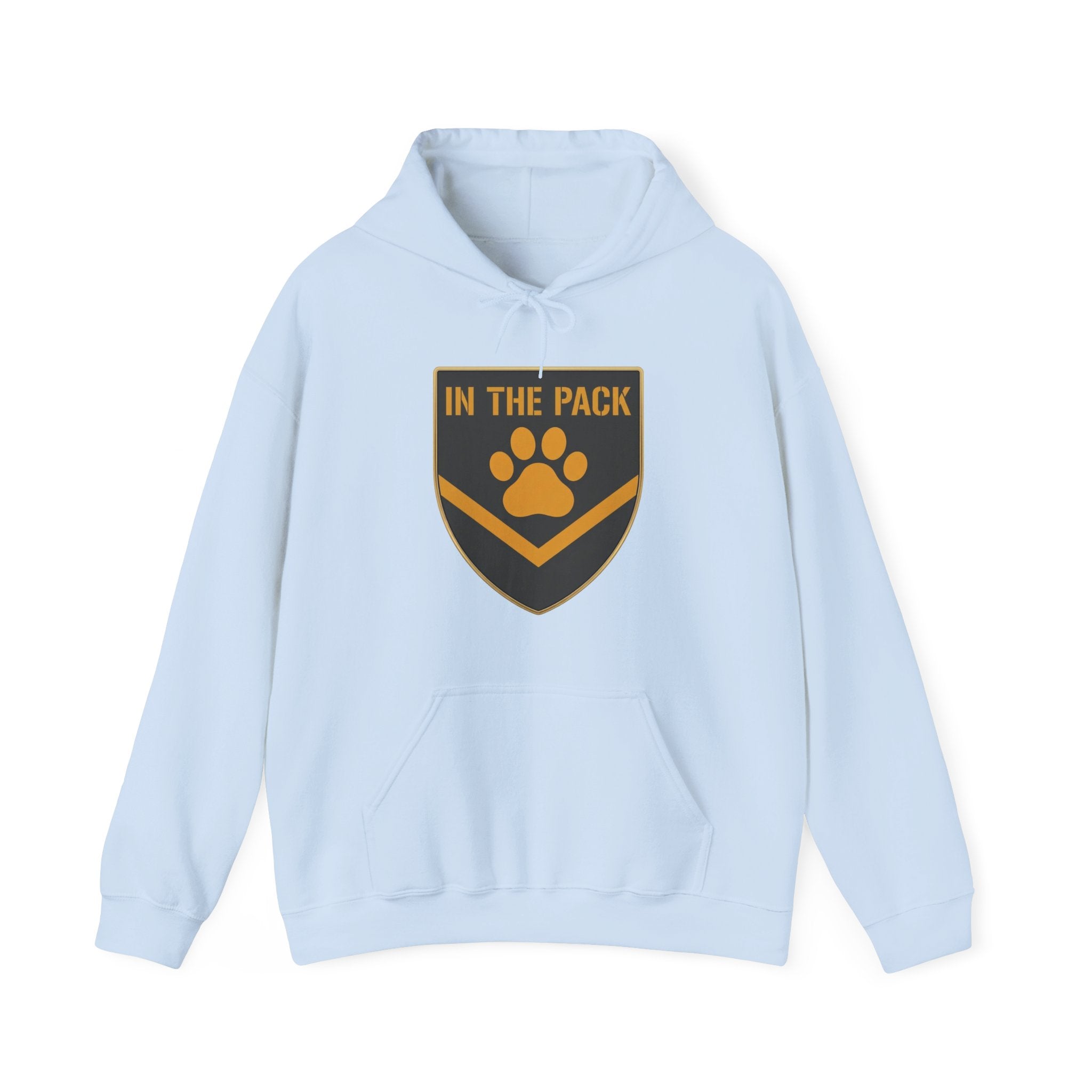 In The Pack Shield Hoodie (Charcoal)