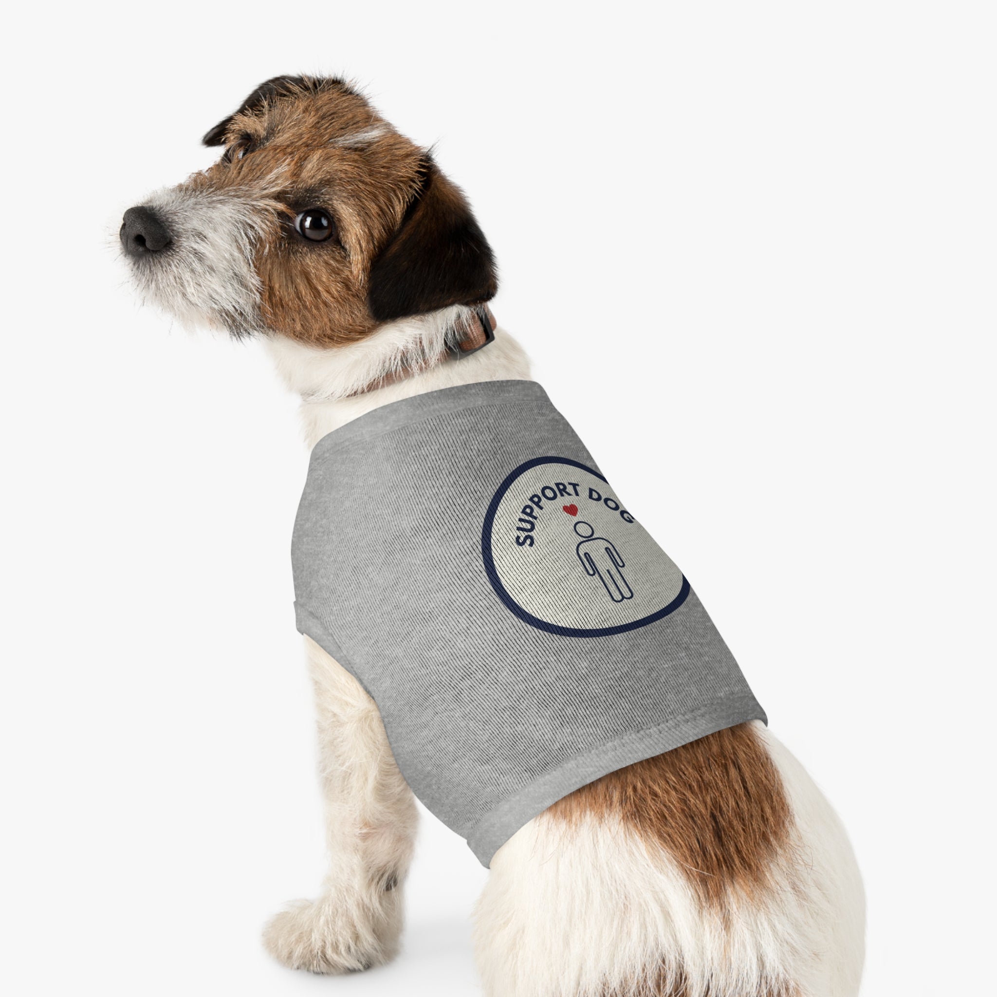 Support Dog Pet Tank | 2 Matchy Mutts
