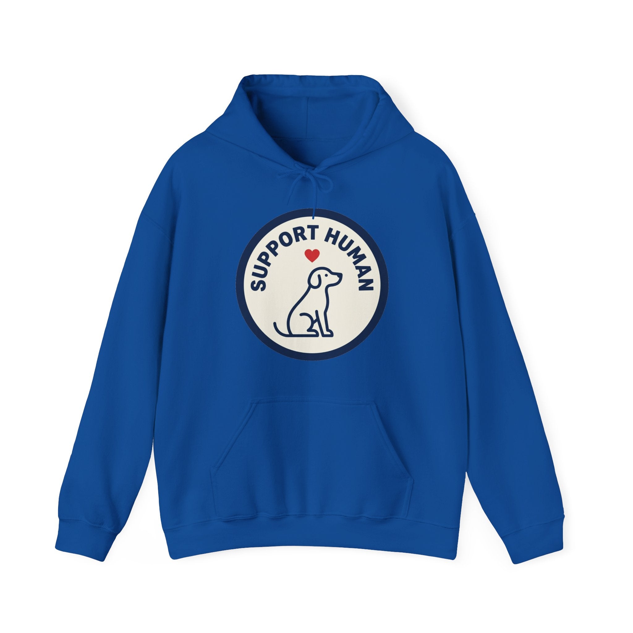 Emotional Support Human Printed Hoodie | 2 Matchy Mutts