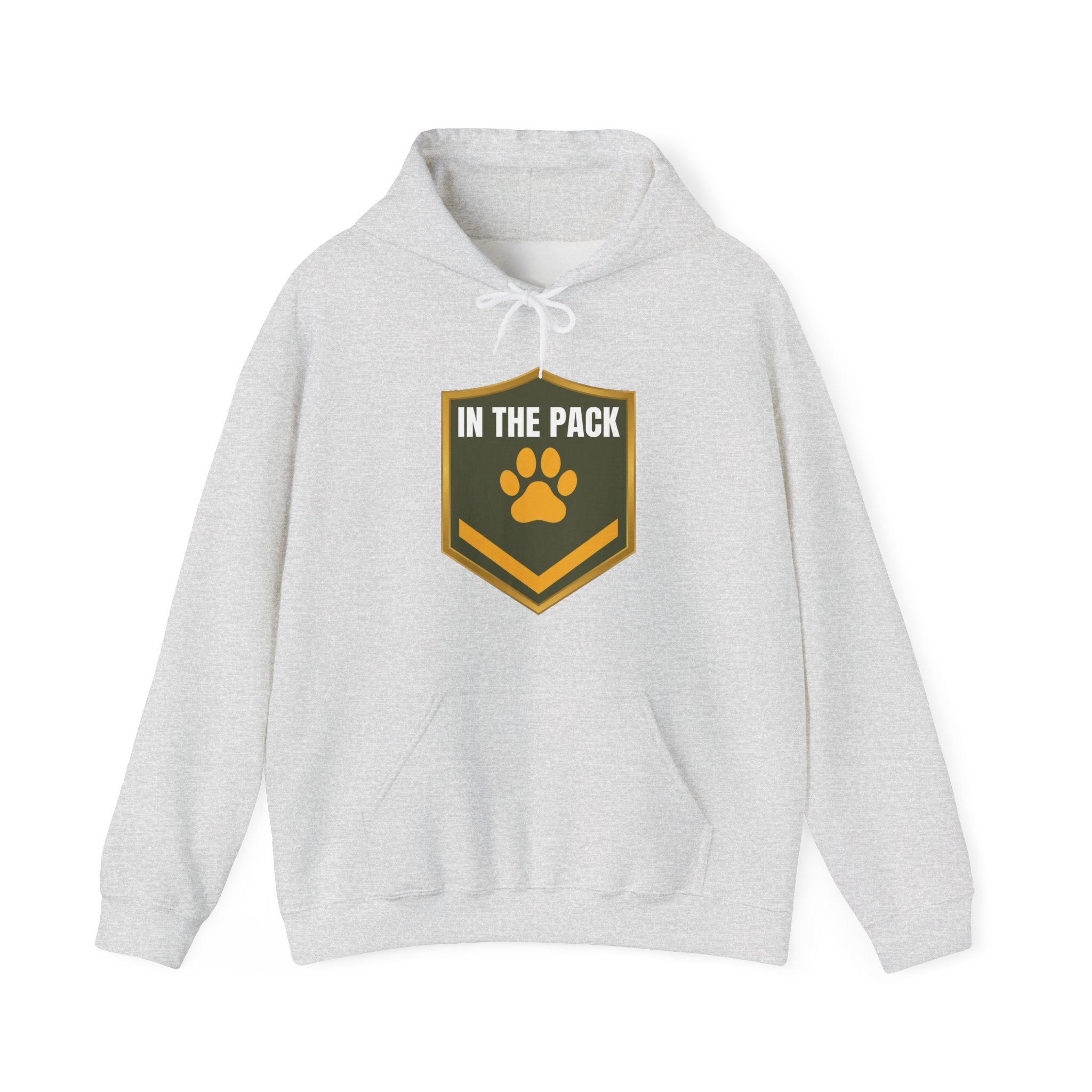 In The Pack Shield Hoodie (Army Green)