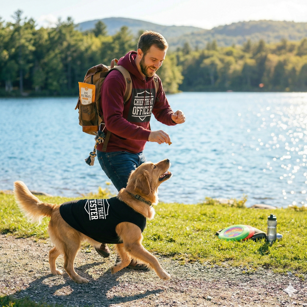 The Chief Treat Officer & Chief Treat Tester Duo | 2 Matchy Mutts