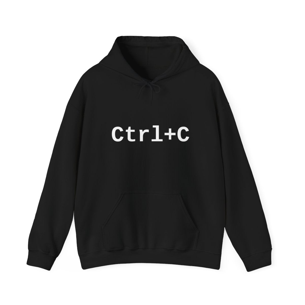 Ctrl+C Hoodie - Black