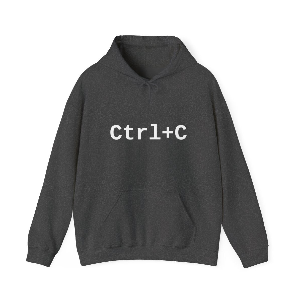 Ctrl+C Hoodie - Dark Heather