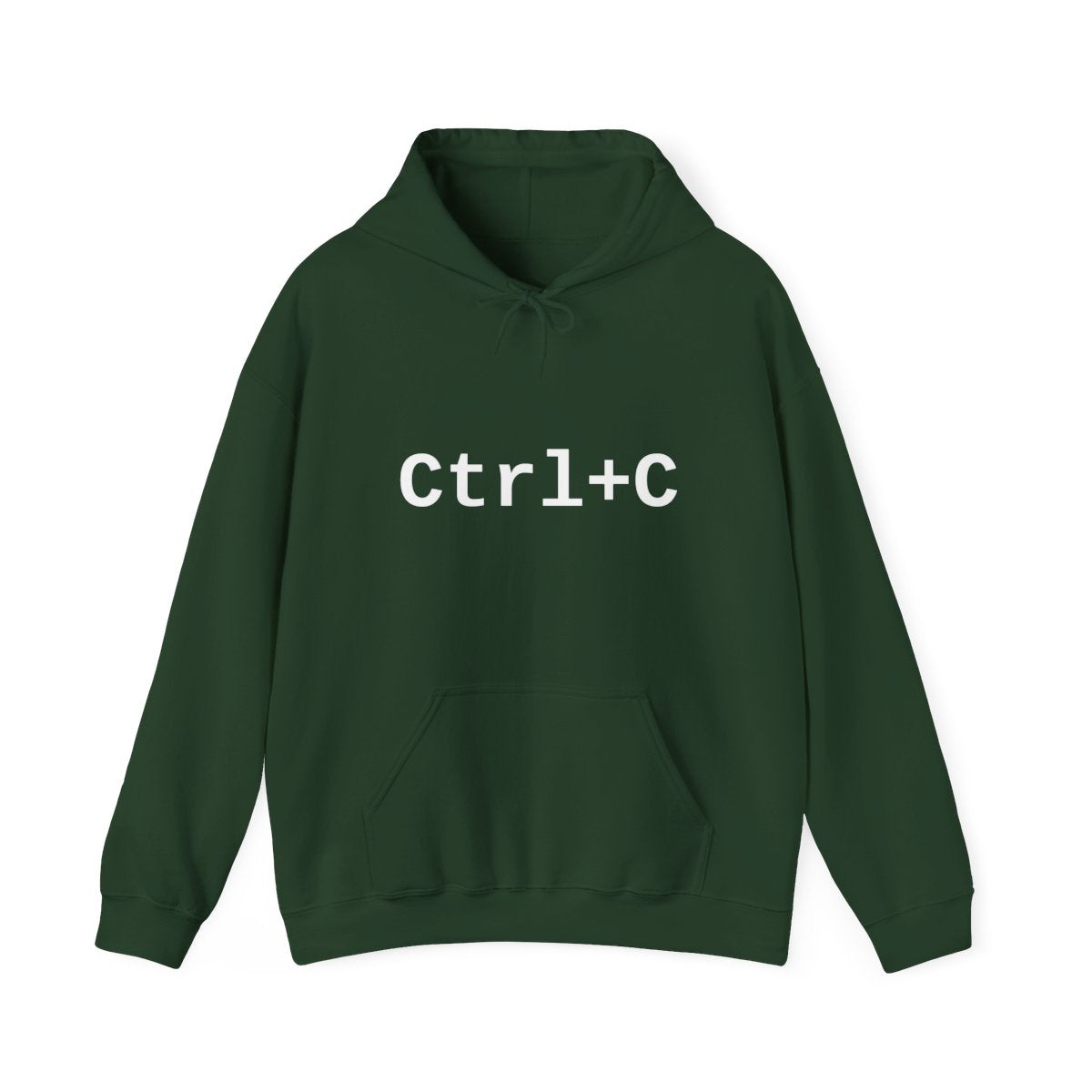 Ctrl+C Hoodie - Forest Green