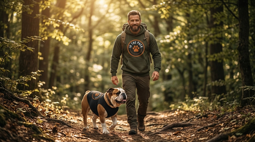 In The Pack & Pack Leader Circle Set (Copper) | 2 Matchy Mutts